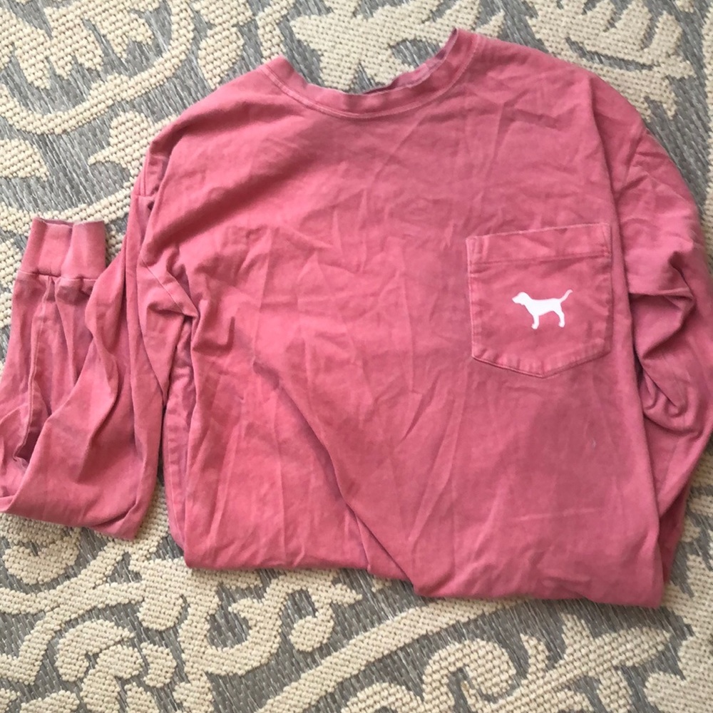 PINK long sleeve shirt